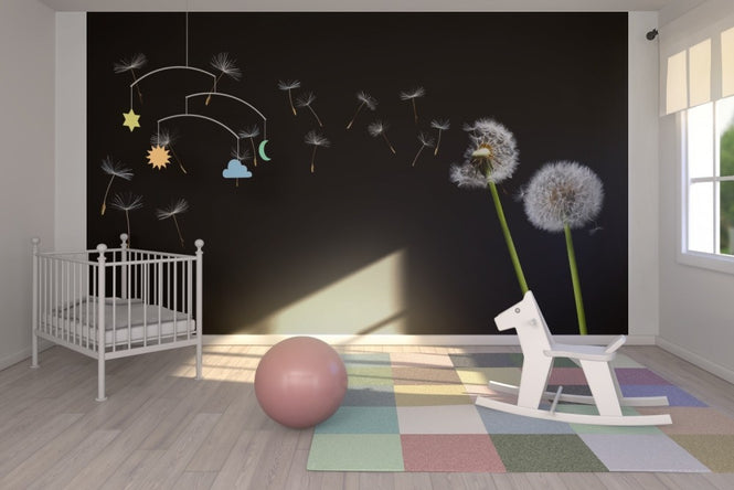 PHOTOWALL / Dandelion Seeds in the Wind (e20333)