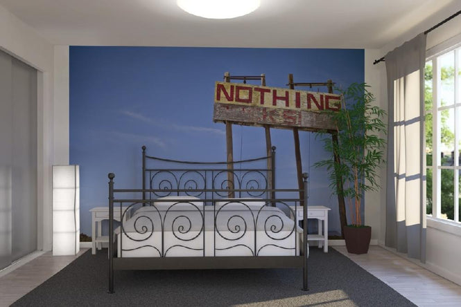 PHOTOWALL / Road Sign - Nothing (e20343)