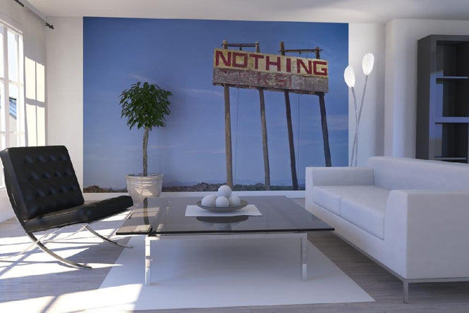 PHOTOWALL / Road Sign - Nothing (e20343)