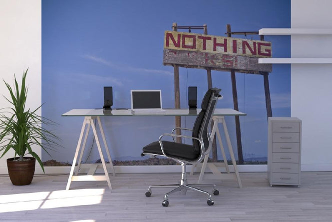 PHOTOWALL / Road Sign - Nothing (e20343)