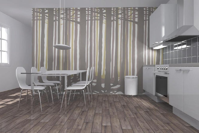 PHOTOWALL / Studio Rita | Julia Heurling - Deep - Yellow (e20446)