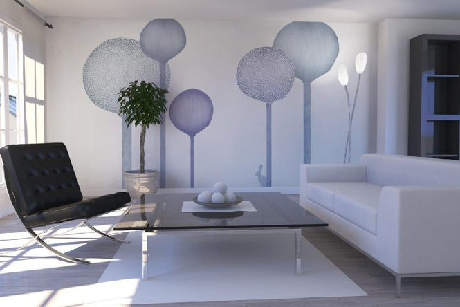 PHOTOWALL / Studio Rita | Elin ohrling - Forestscape - Blue (e20453)