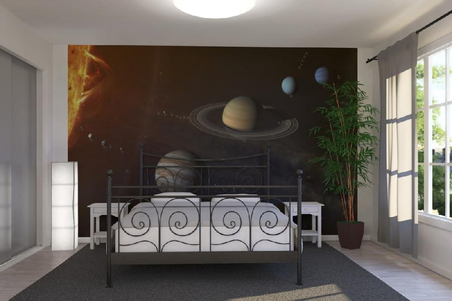 PHOTOWALL / Solar System - With info labels (e20505)