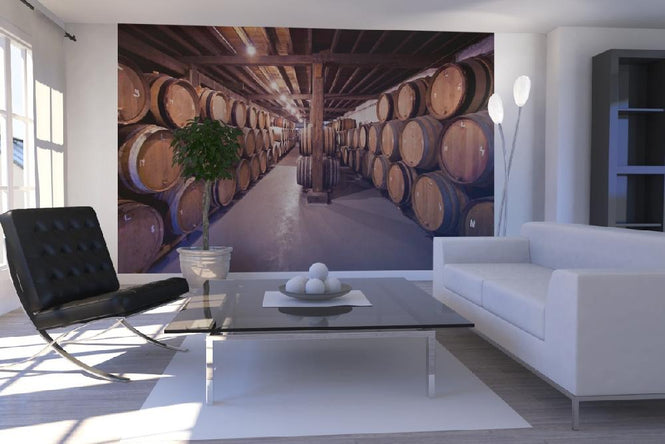 PHOTOWALL / Old Wine Barrels (e20745)