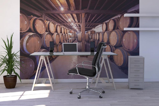 PHOTOWALL / Old Wine Barrels (e20745)