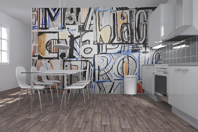 PHOTOWALL / Funky Letter Graffiti (e20747)