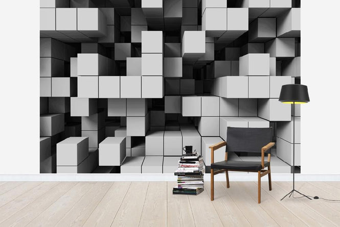 PHOTOWALL / Deep Tetris - Light Grey (e20787)