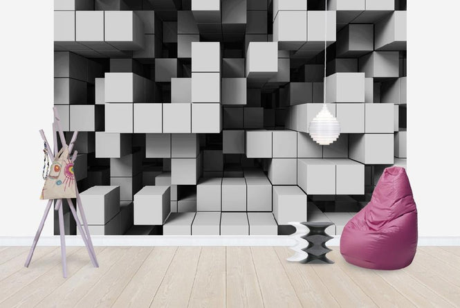 PHOTOWALL / Deep Tetris - Light Grey (e20787)