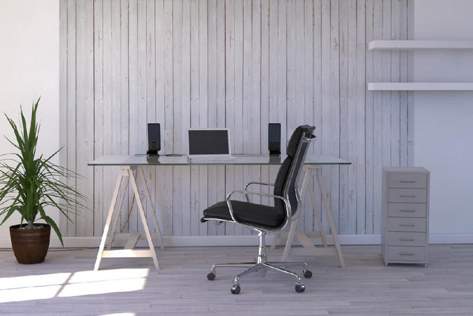 PHOTOWALL / Whitewash Wood (e20951)