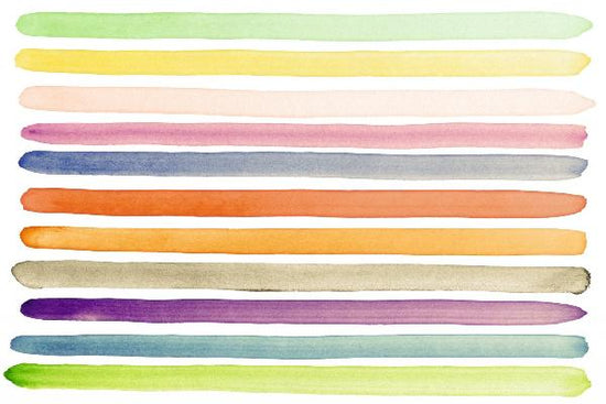 PHOTOWALL / Watercolor Stripes (e21041)