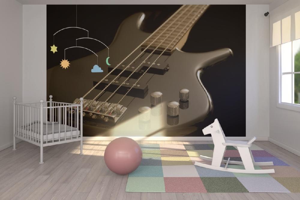 PHOTOWALL / Electric Bass Guitar (e21061) | 輸入壁紙専門店 WALPA