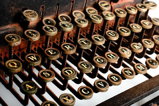 PHOTOWALL / Vintage Typewriter (e21113)