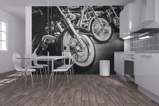 PHOTOWALL / Bikes in a Row (e21118)