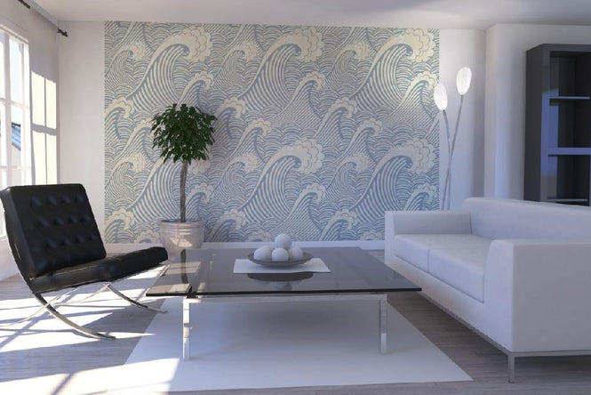 PHOTOWALL / Waves Pattern (e21137)