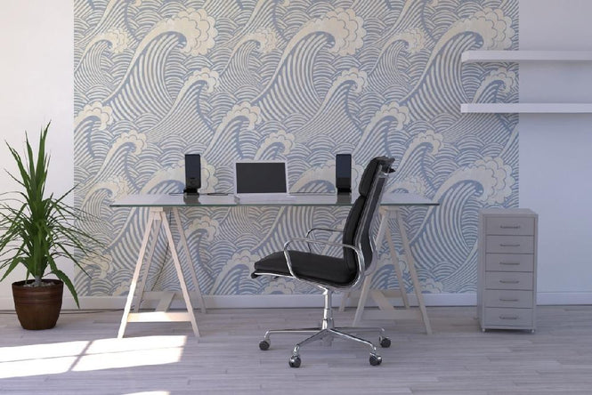 PHOTOWALL / Waves Pattern (e21137)