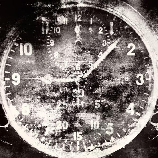 PHOTOWALL / Vintage Airplane Clock (e21347)