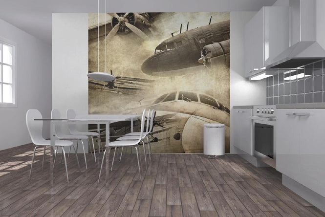 PHOTOWALL / Retro Airplanes (e21360)