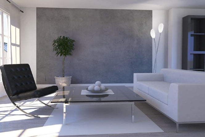PHOTOWALL / Dark Concrete Wall (e21473)