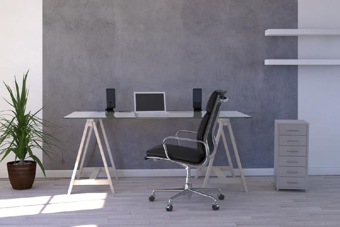 PHOTOWALL / Dark Concrete Wall (e21473)