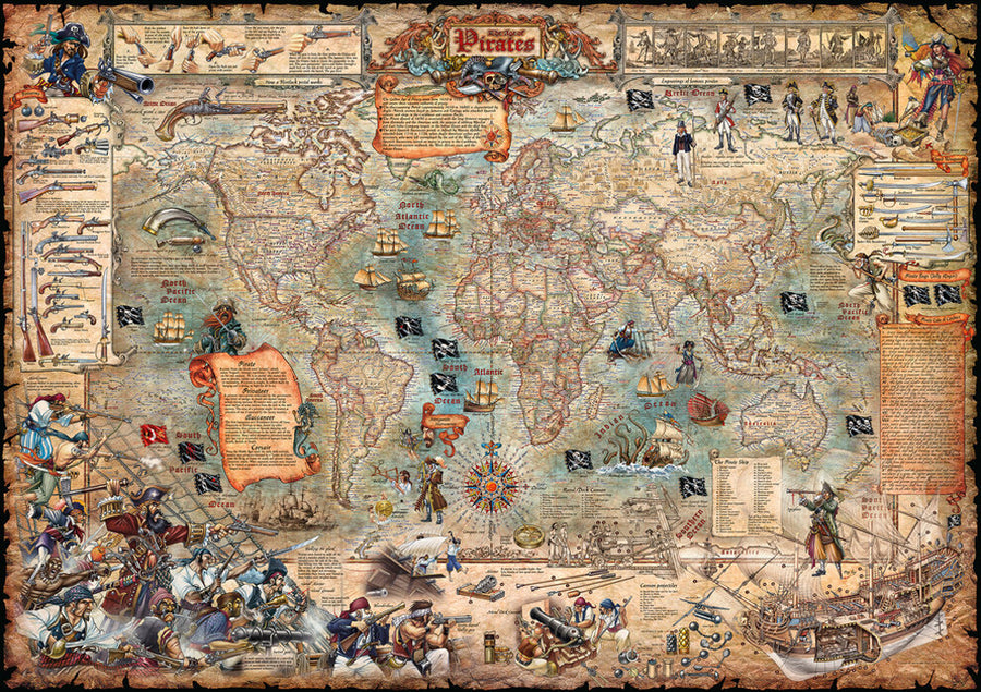 PHOTOWALL / Pirate map (e21483)