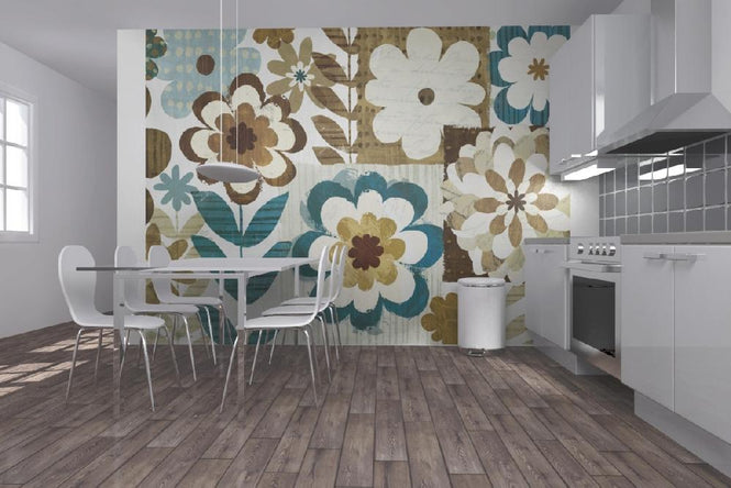 PHOTOWALL / Happy Daisy Blue (e21563)