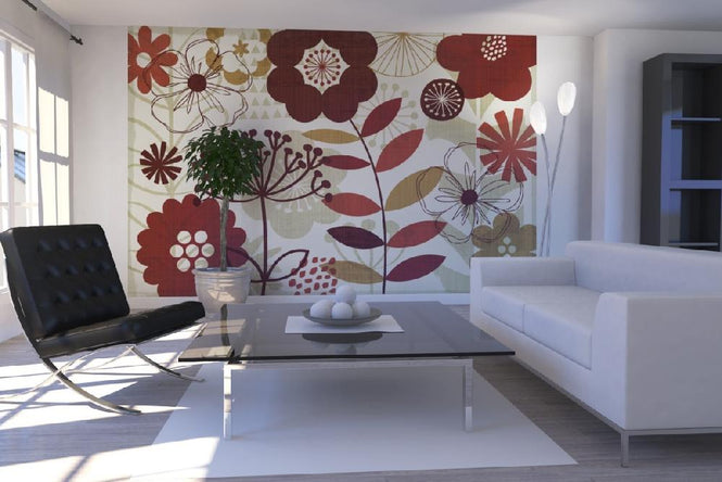 PHOTOWALL / Floral Pop I (e21584)