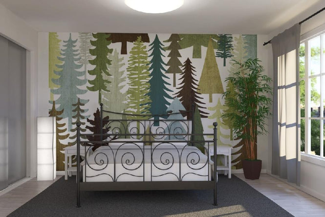PHOTOWALL / Woodland Trees (e21596)