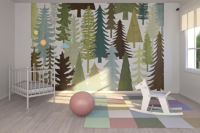 PHOTOWALL / Woodland Trees (e21596)