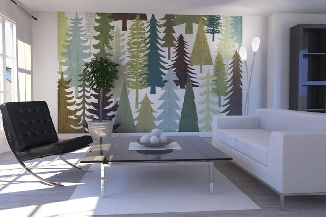 PHOTOWALL / Woodland Trees (e21596)