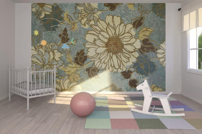 PHOTOWALL / Sophias Flowers Blue (e21615)