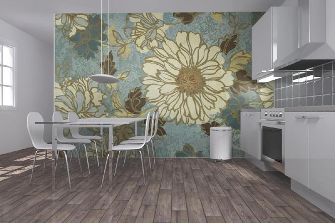 PHOTOWALL / Sophias Flowers Blue (e21615)