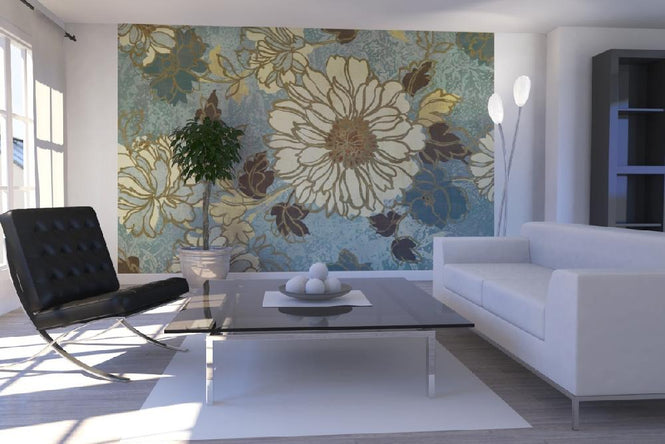 PHOTOWALL / Sophias Flowers Blue (e21615)