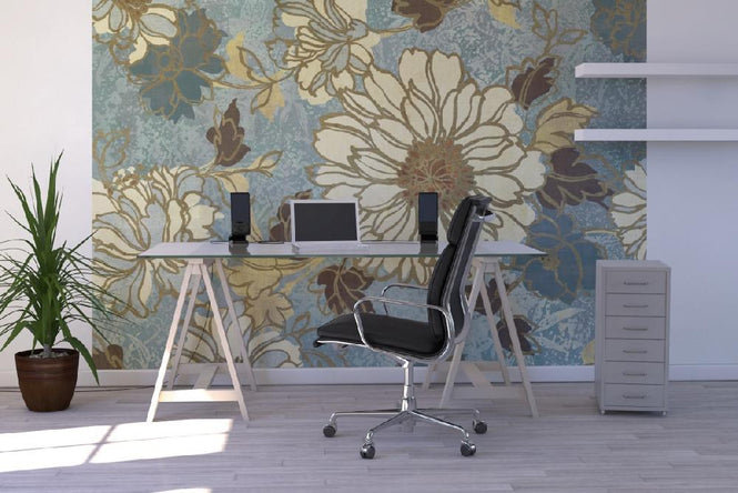 PHOTOWALL / Sophias Flowers Blue (e21615)