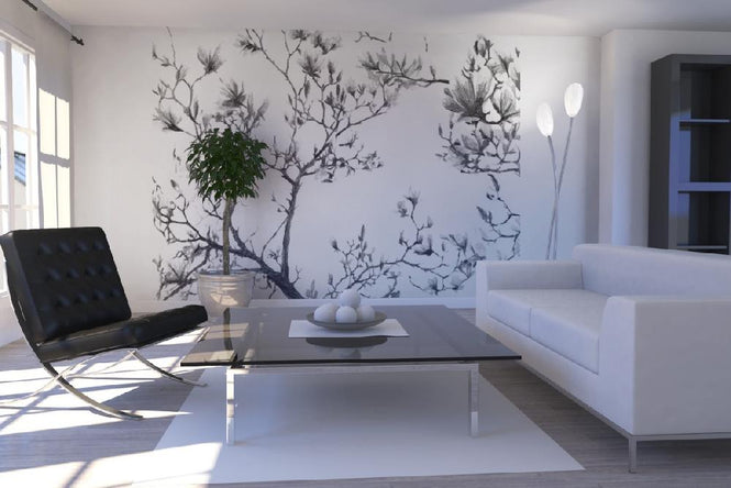 PHOTOWALL / Magnolia Sketch (e21649)