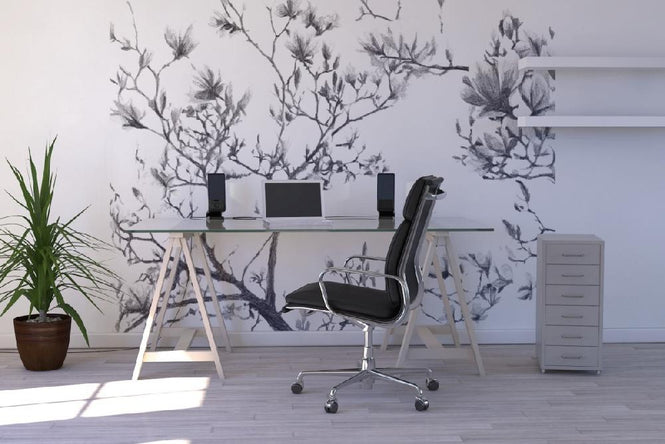 PHOTOWALL / Magnolia Sketch (e21649)