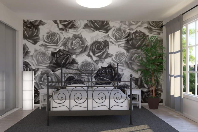 PHOTOWALL / My Black Roses (e21650)