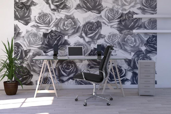 PHOTOWALL / My Black Roses (e21650)