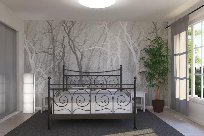 PHOTOWALL / Wander Trees Charcoal (e21775)