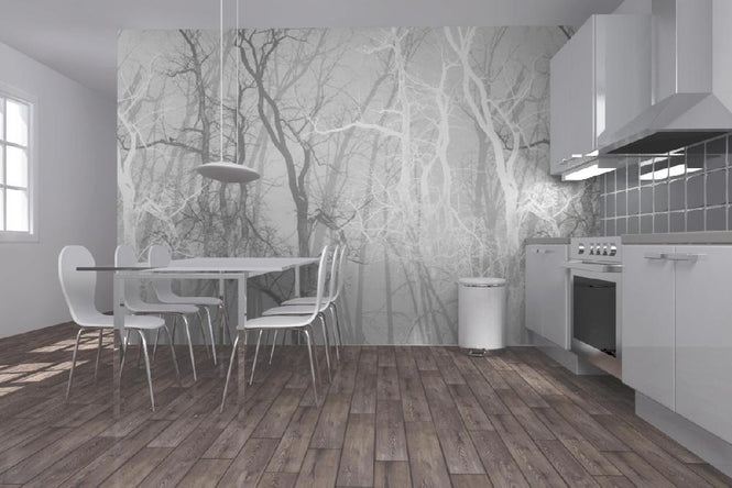 PHOTOWALL / Wander Trees Charcoal (e21775)