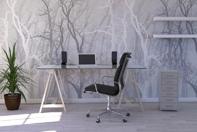 PHOTOWALL / Wander Trees Charcoal (e21775)