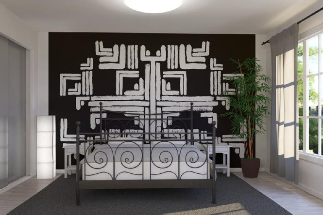 PHOTOWALL / Tribe Black White (e21846)
