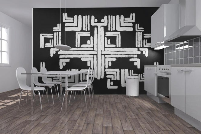 PHOTOWALL / Tribe Black White (e21846)