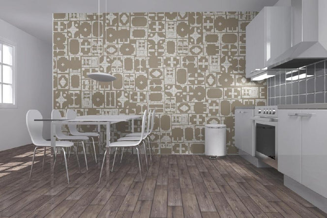 PHOTOWALL / Stained White Beige (e21856)