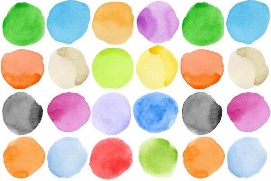 PHOTOWALL / Watercolour Dots (e21930)