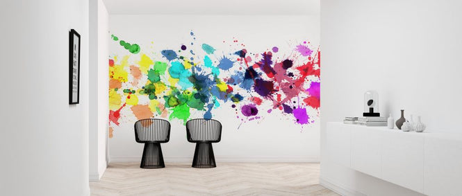 PHOTOWALL / Watercolour Rainbow (e21934)