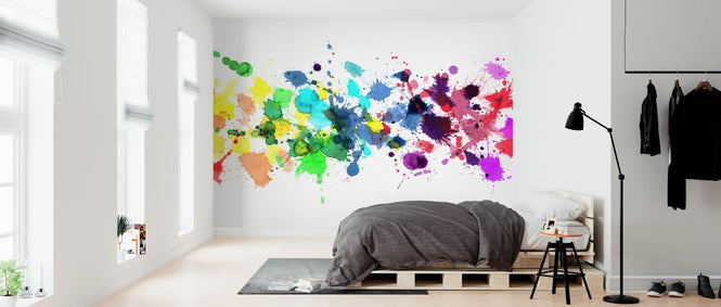 PHOTOWALL / Watercolour Rainbow (e21934)