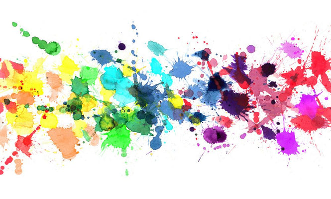 PHOTOWALL / Watercolour Rainbow (e21934)