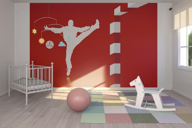 PHOTOWALL / Handboll - Red (e21964)