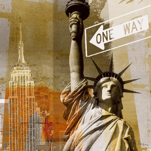PHOTOWALL / New York - One Way (e22115)