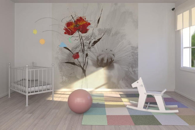 PHOTOWALL / Petite aventure fleurie I (e22128)